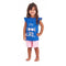 Girls summer pajama set Cool girl t-shirt + Rose shorts